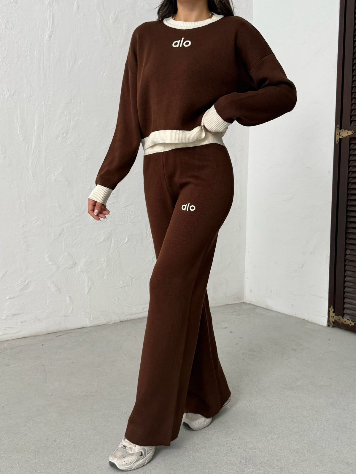 Alo Knit Two-Piece Set