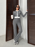 Signature Contrast Co-Ord Set