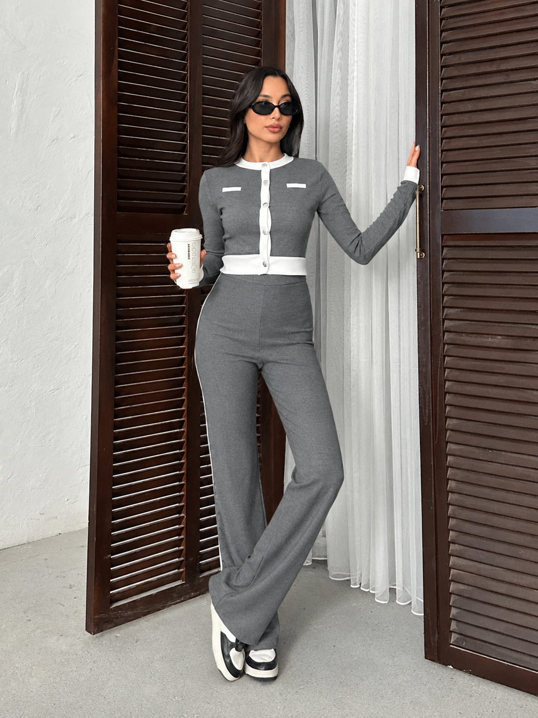 Signature Contrast Co-Ord Set