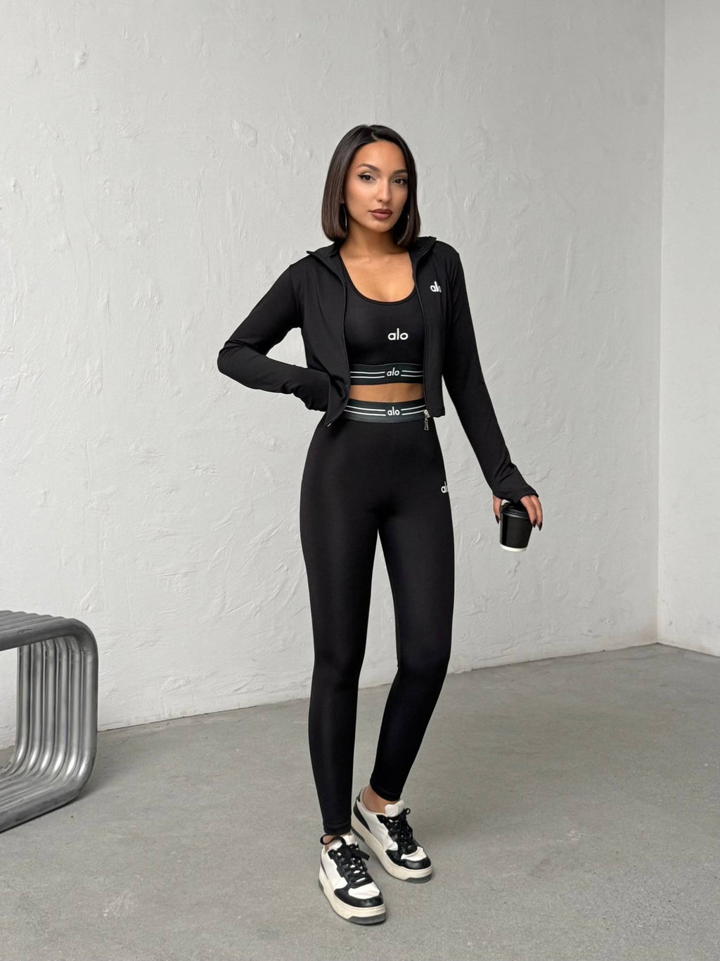 Alo Yoga 3-Piece Activewear Set