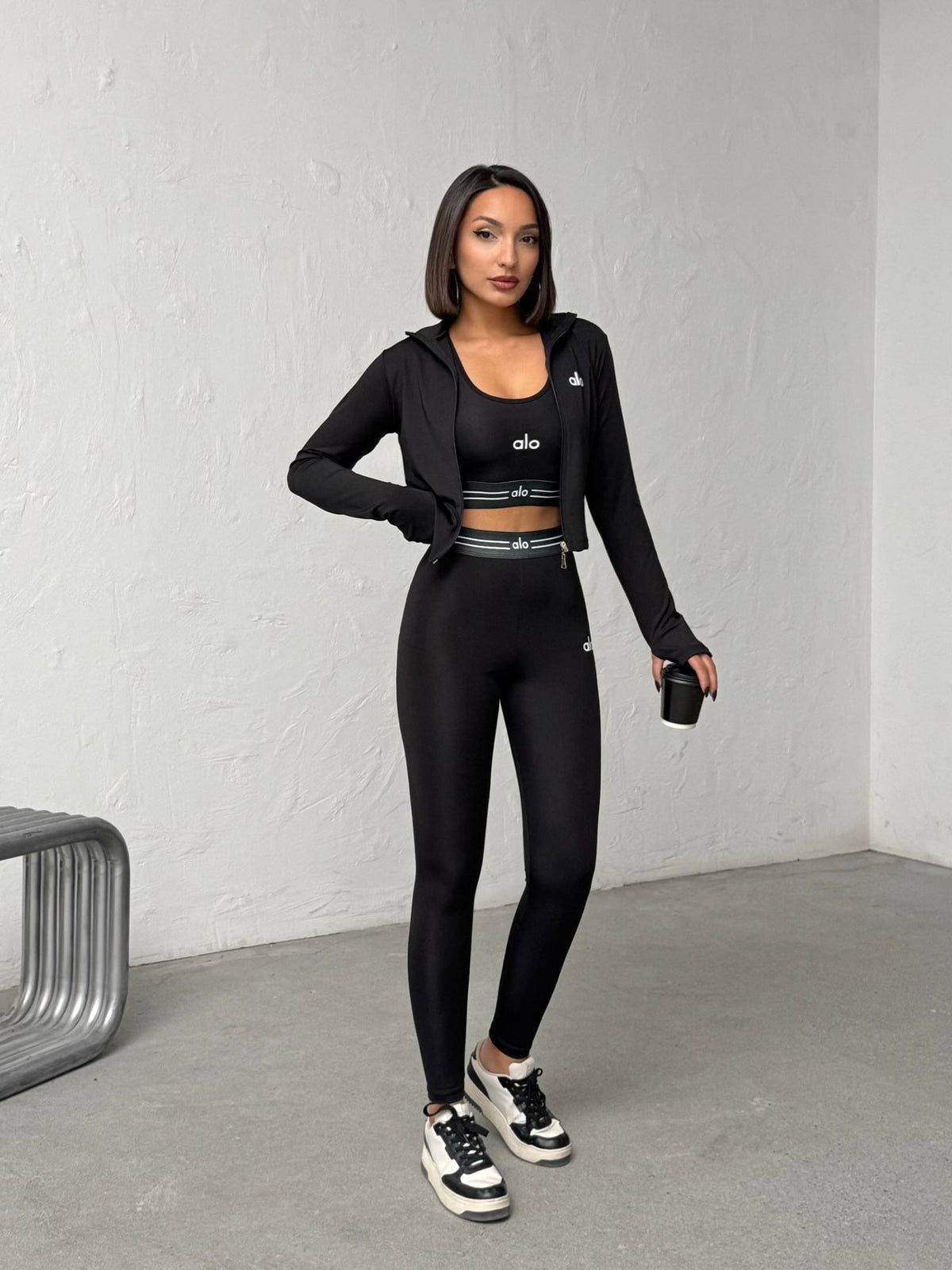 Alo Yoga 3-Piece Activewear Set