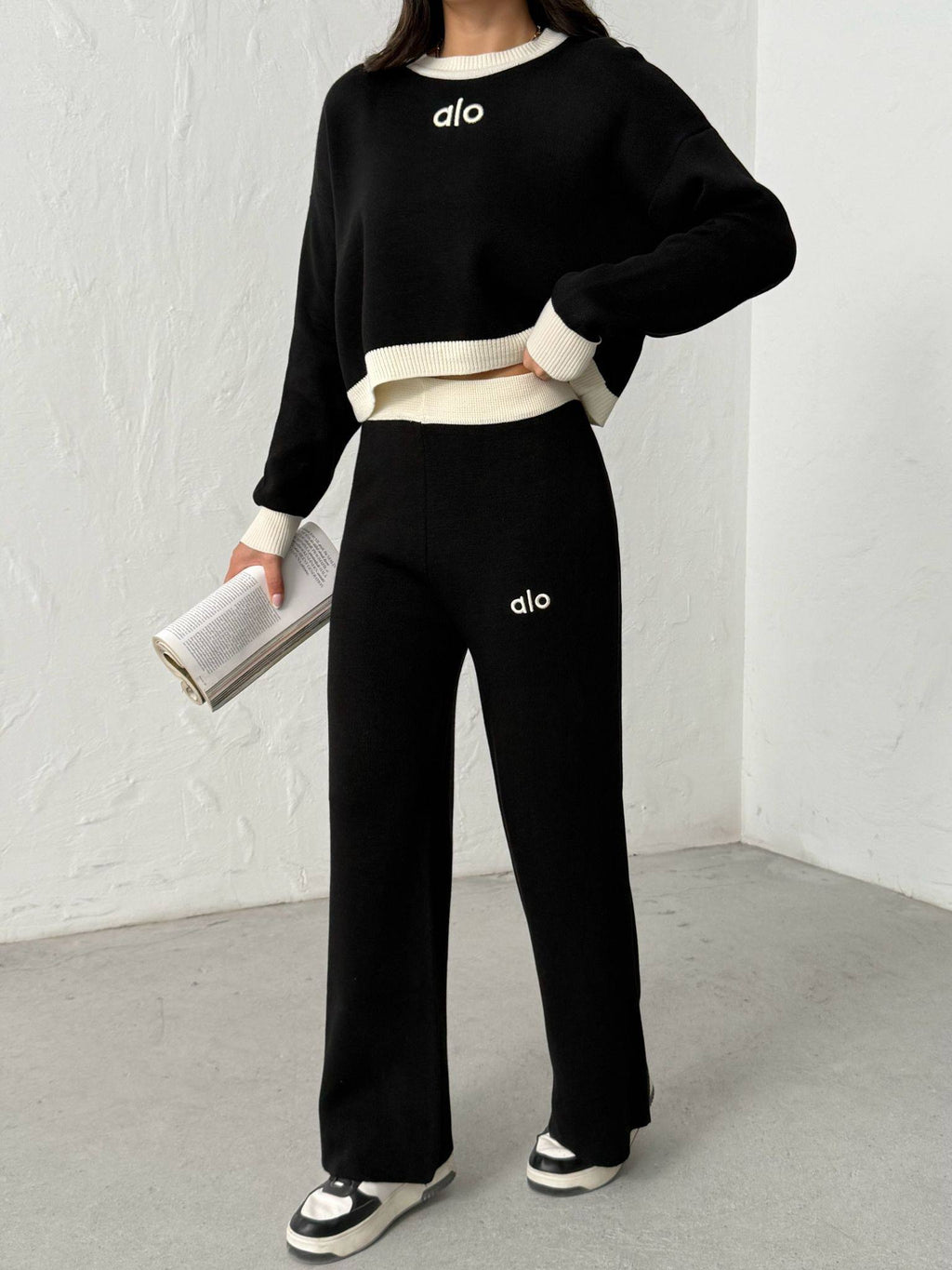 Alo Knit Two-Piece Set