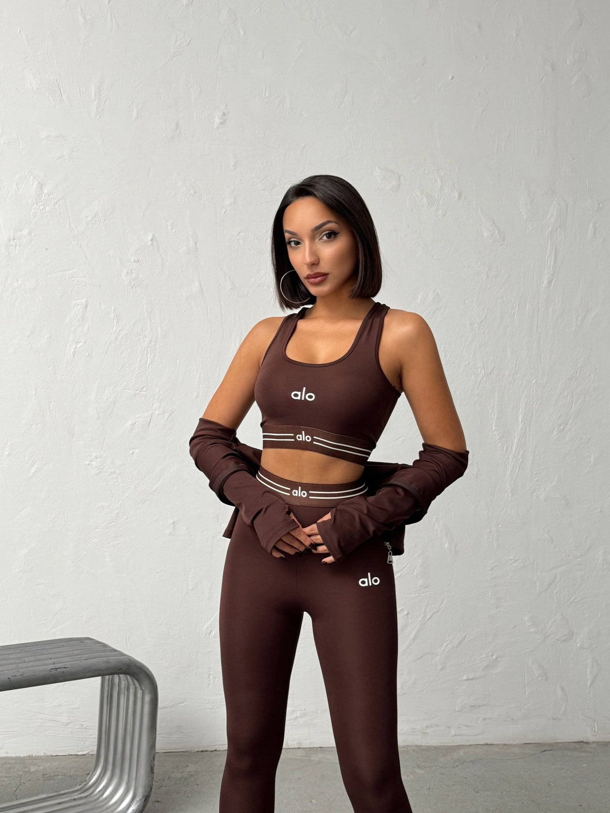 Alo Yoga 3-Piece Activewear Set