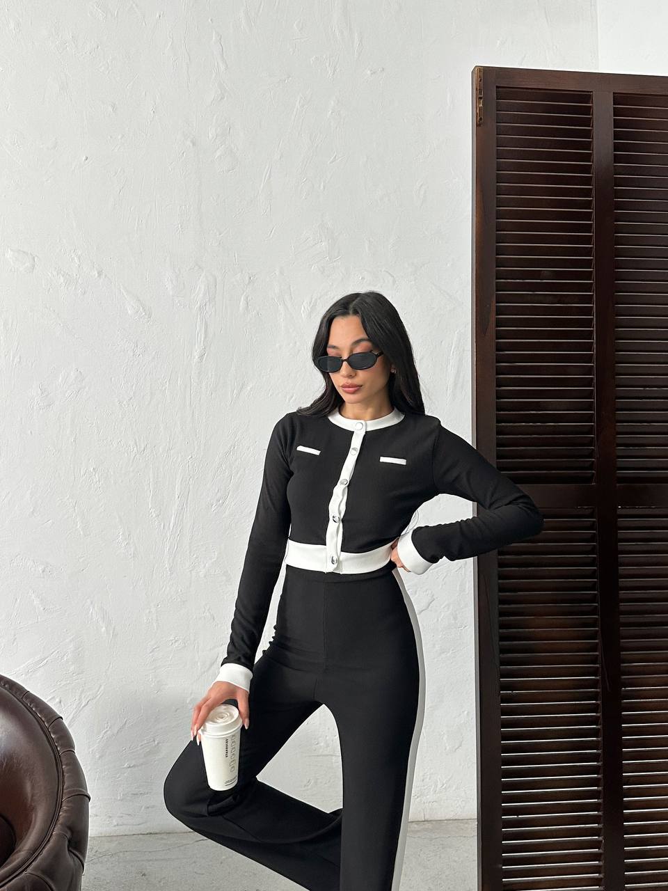 Signature Contrast Co-Ord Set