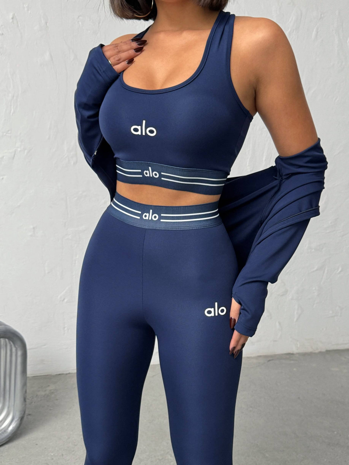 Alo Yoga 3-Piece Activewear Set
