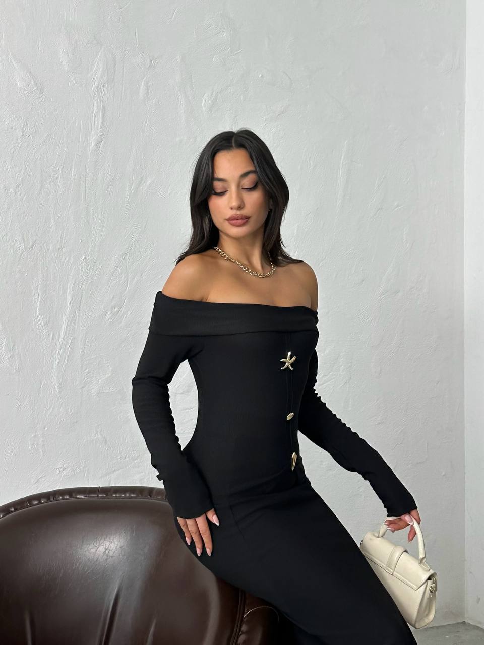 Off-Shoulder Two-Piece Set