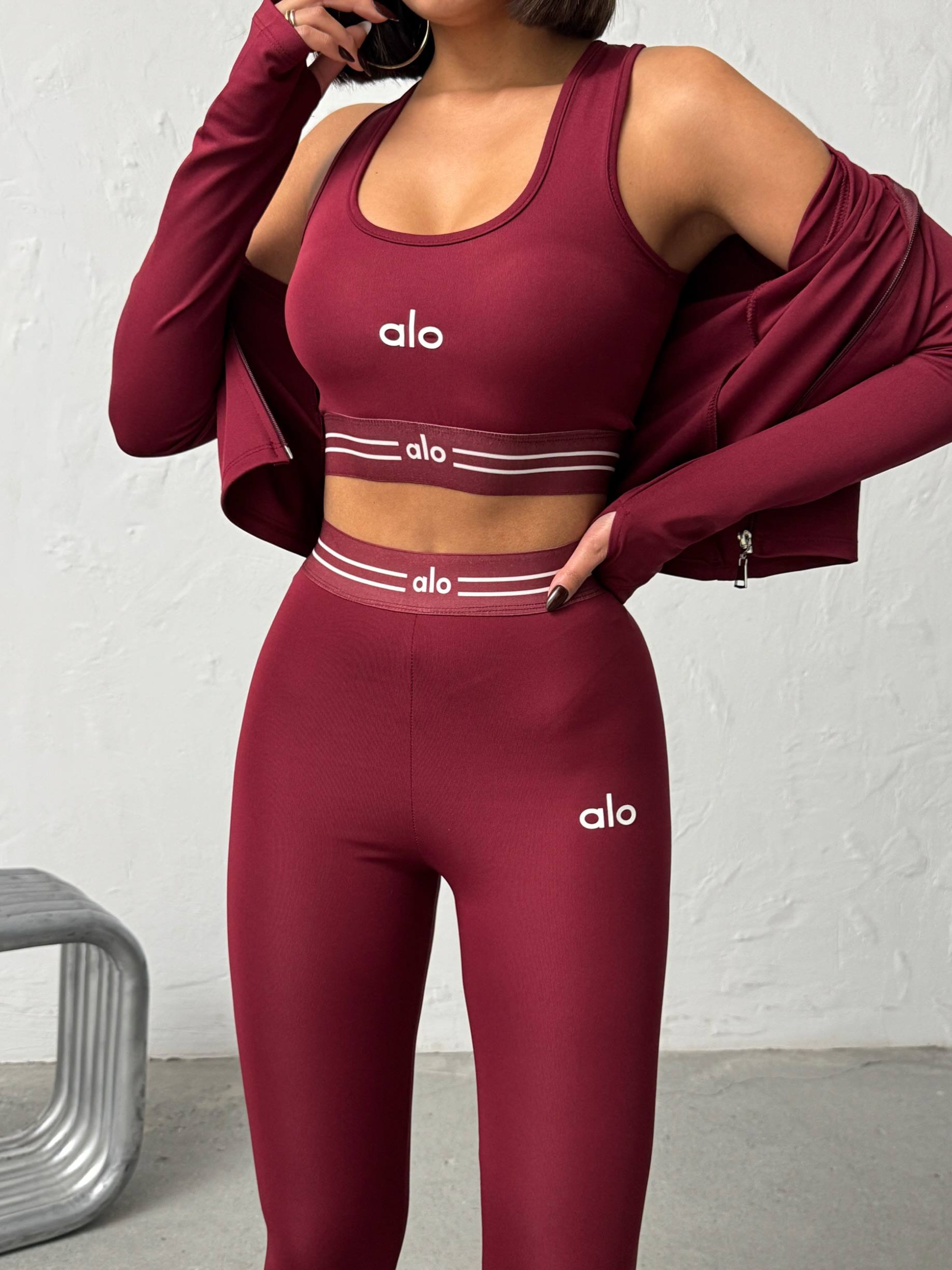 Alo Yoga 3-Piece Activewear Set