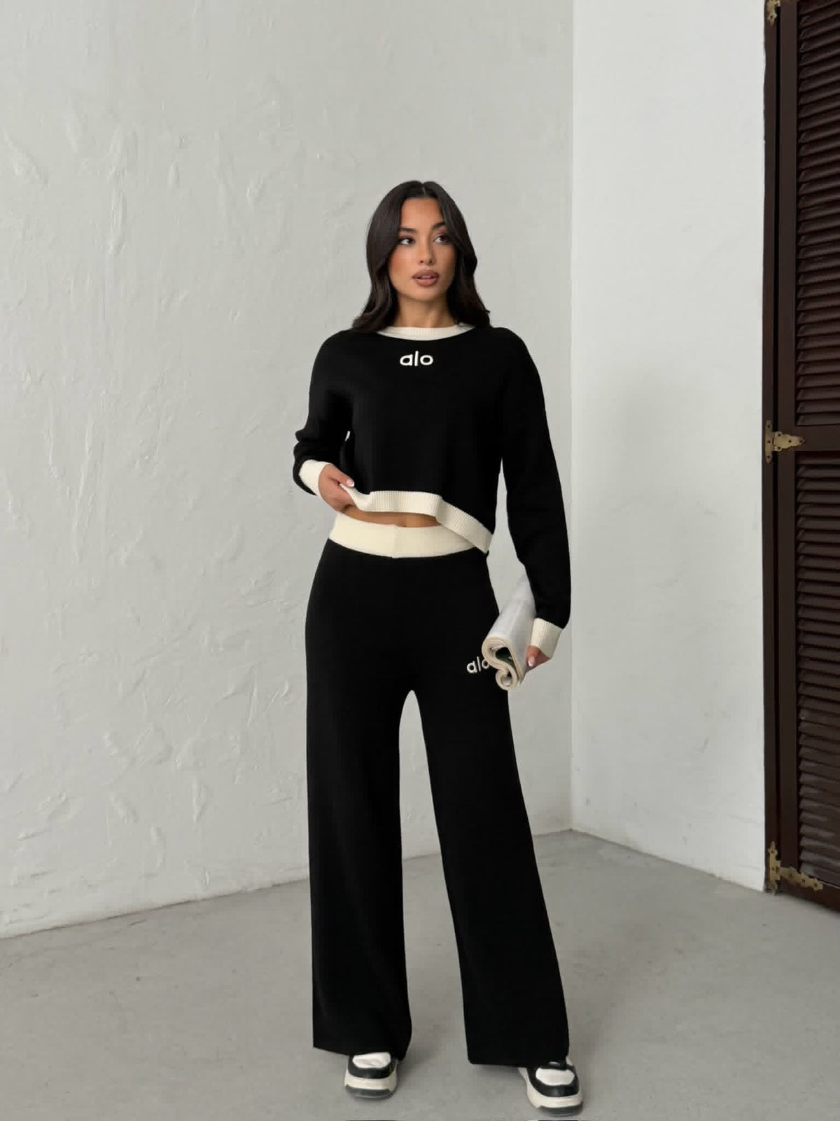 Alo Knit Two-Piece Set