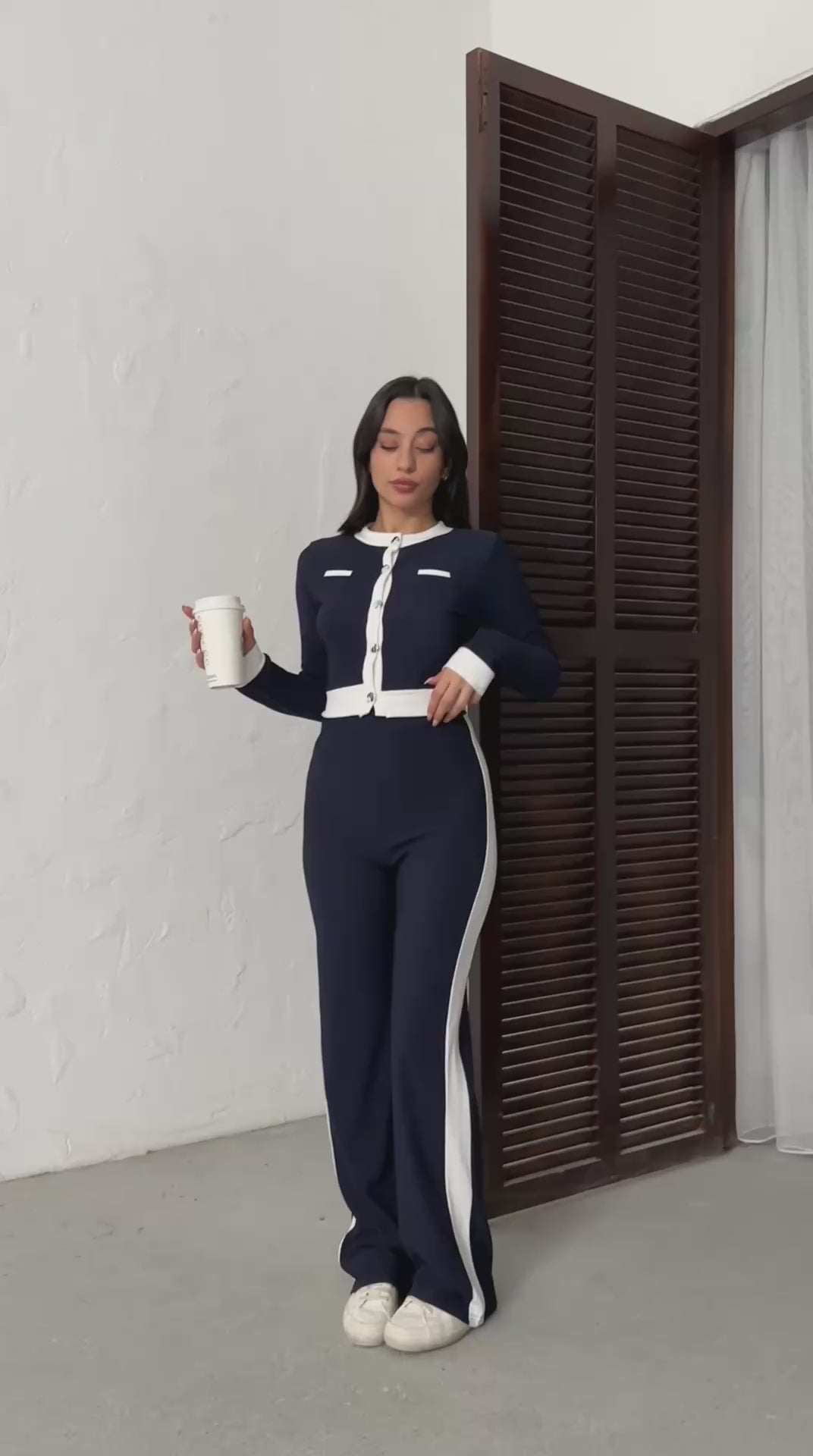 Signature Contrast Co-Ord Set