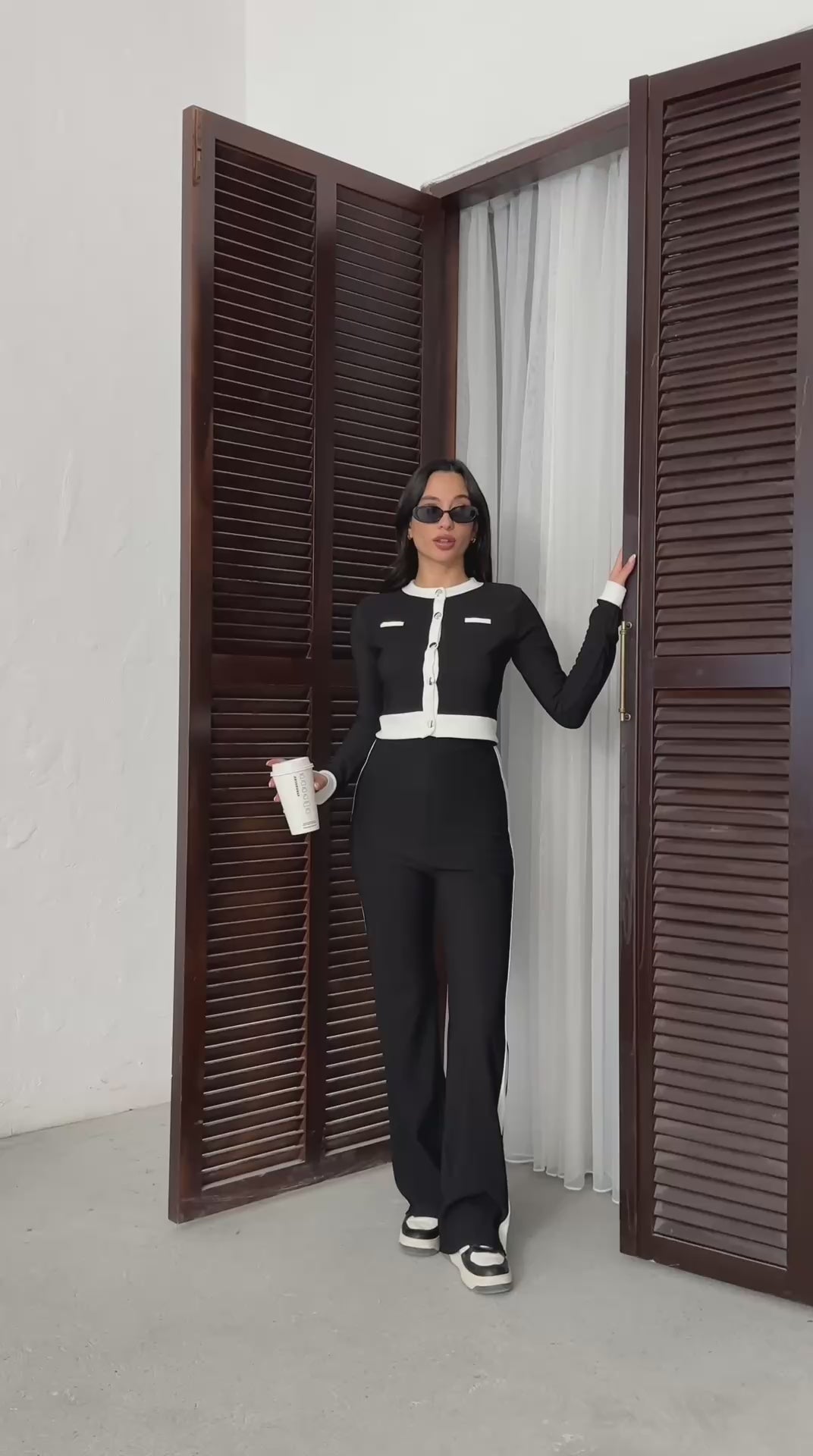 Signature Contrast Co-Ord Set